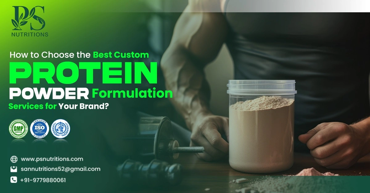 best custom protein powder formulation services