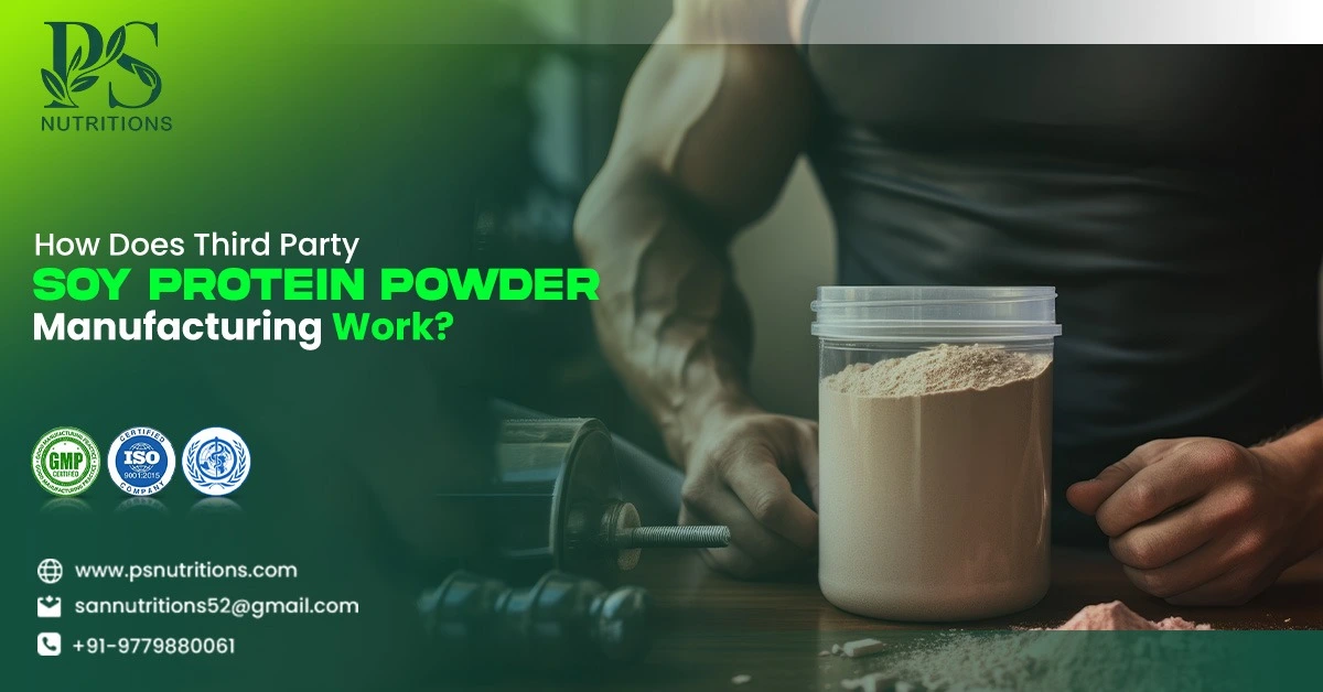 Third-Party Soy Protein Powder Manufacturing